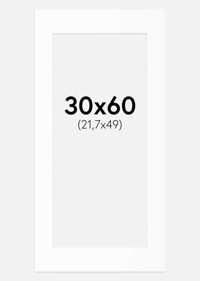 Galleri 1 Mount Canson White (White Core) 30x60 cm (21,7x49)