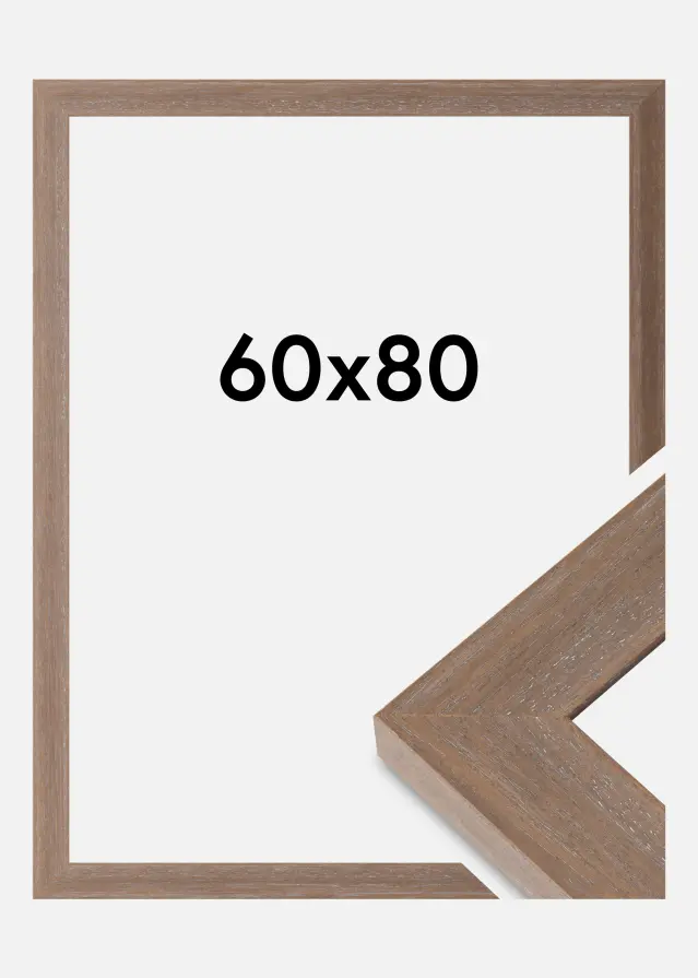 Mavanti Frame Juno Acrylic Glass Grey 60x80 cm