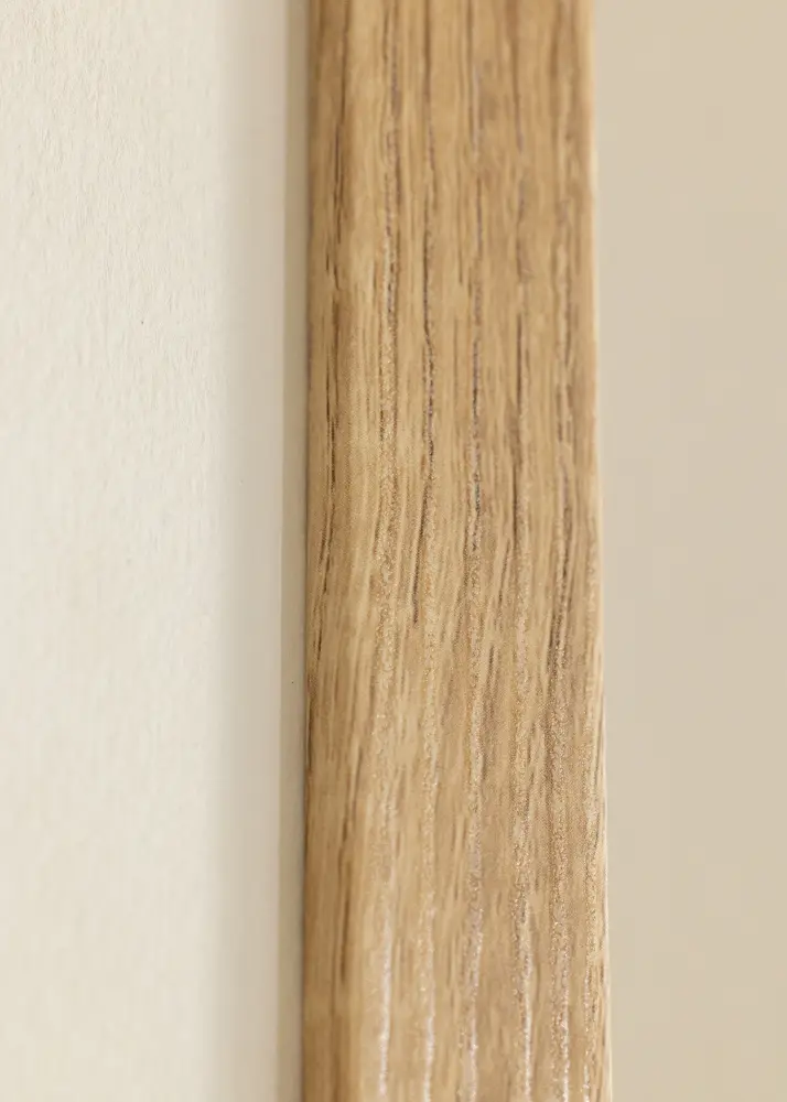 Ram med passepartou Frame Fiorito Light Oak 60x80 cm - Picture Mount White 50x70 cm