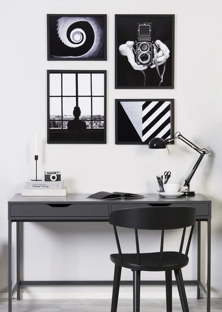 Estancia Frame Exclusive Black 50x50 cm