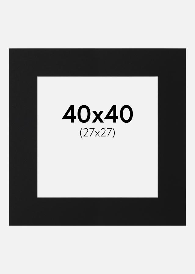 Artlink Mount Black Standard (White Core) 40x40 cm (27x27)
