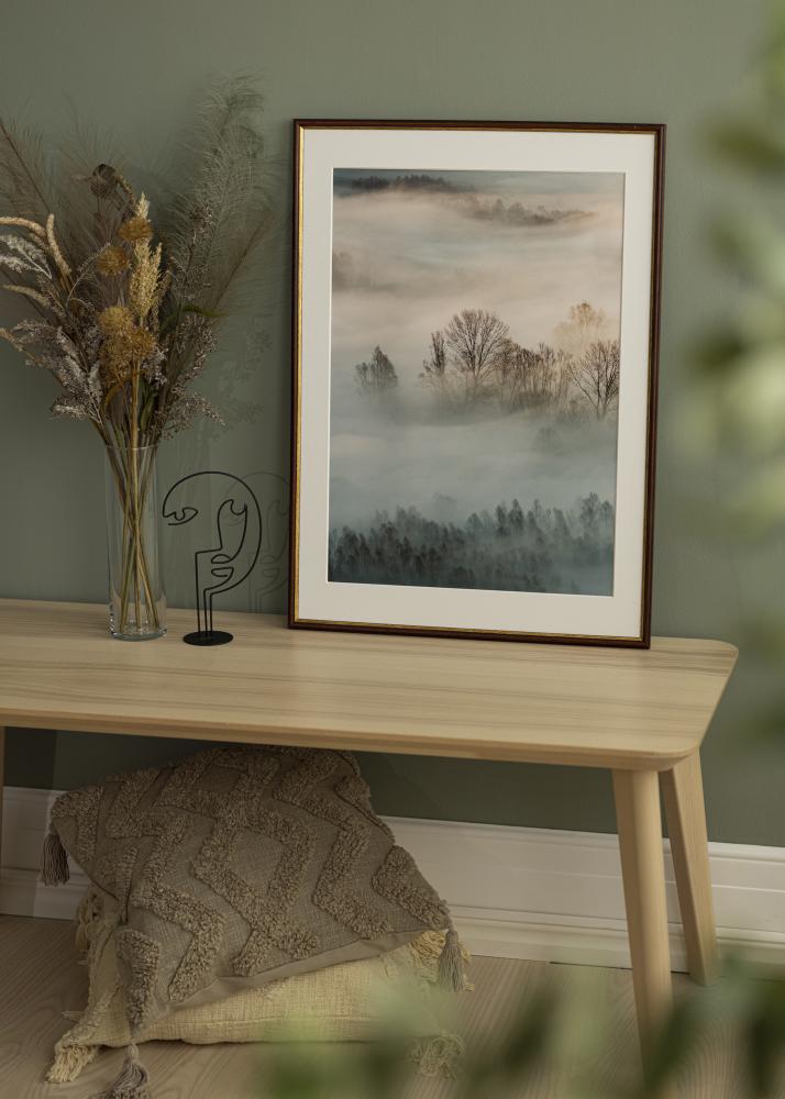 Ram med passepartou Frame Horndal Brown 34x42 cm - Mounts White 25x32 cm