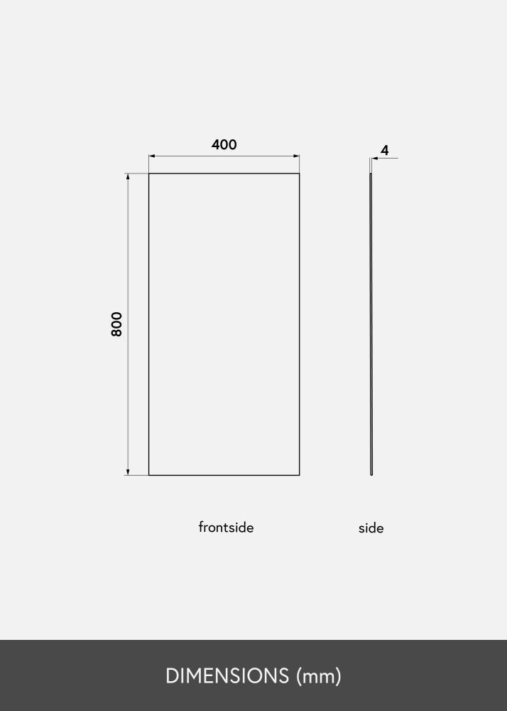 KAILA KAILA Mirror Sharp 40x80 cm