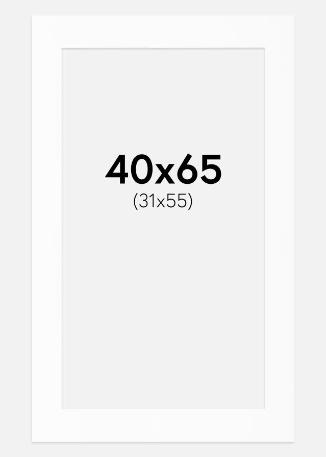 Artlink Mount White Standard (White Core) 40x65 cm (31x55)