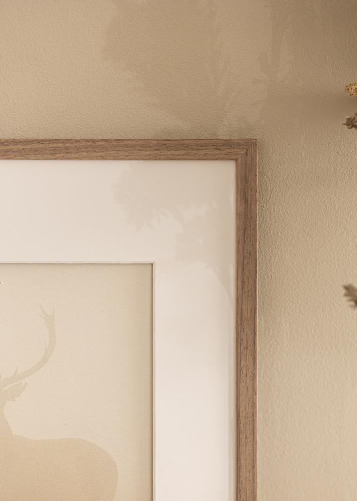 Galleri 1 Frame Edsbyn Acrylic glass Light Walnut 21x29.7 cm (A4)