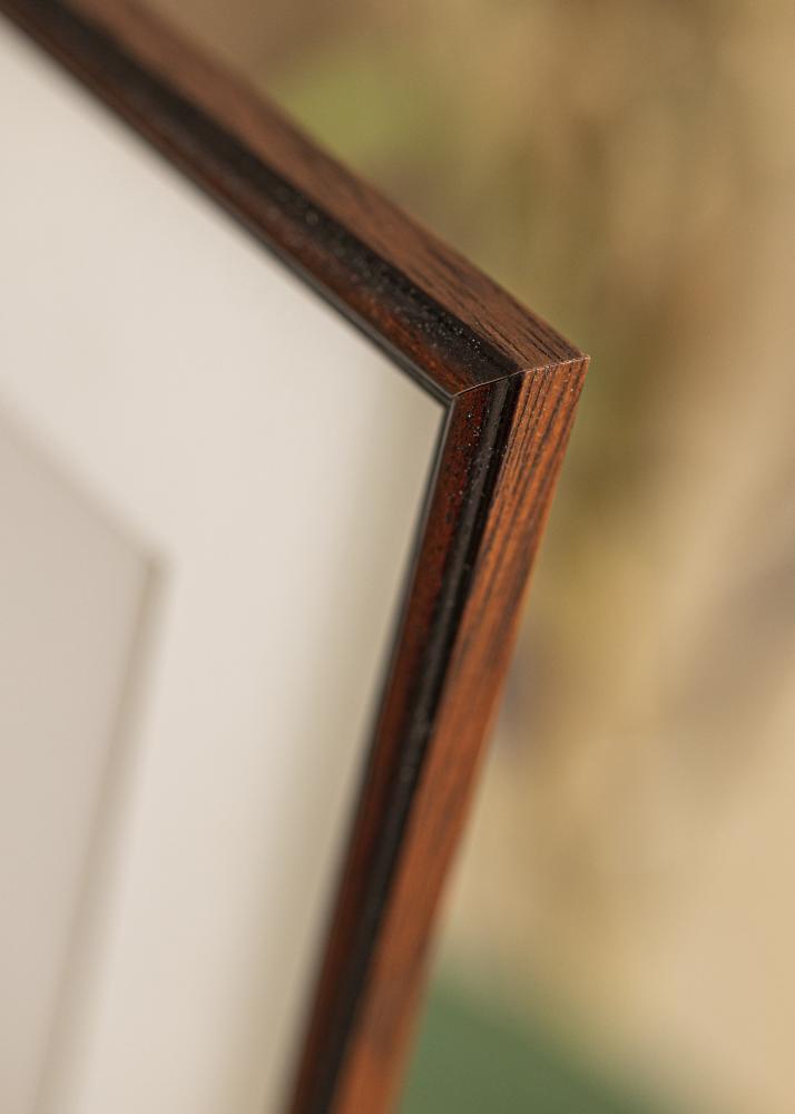 Galleri 1 Frame Horndal Acrylic glass Walnut 40x40 cm