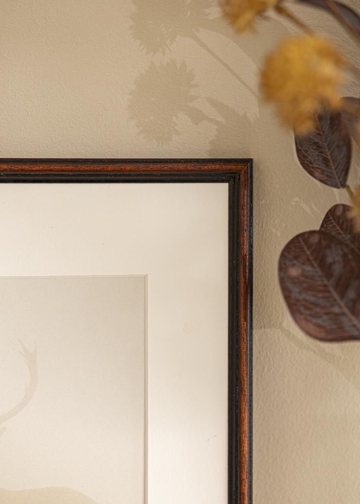 Galleri 1 Frame Horndal Acrylic glass Walnut 40x40 cm