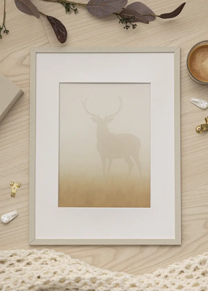 Galleri 1 Frame Edsbyn Acrylic glass Sand 35x50 cm