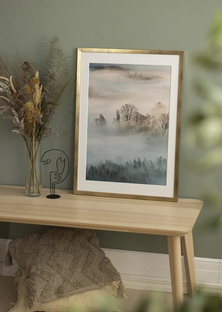 Estancia Frame Stilren Acrylic glass Gold 50x70 cm
