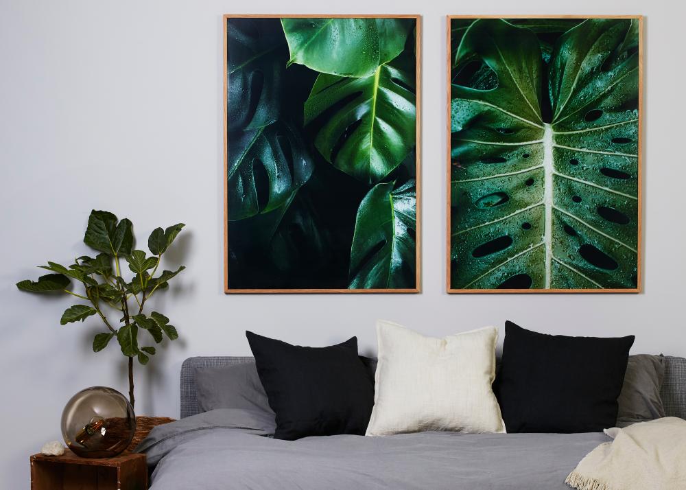 Focus Oak frame with acrylic glass 50x70 cm