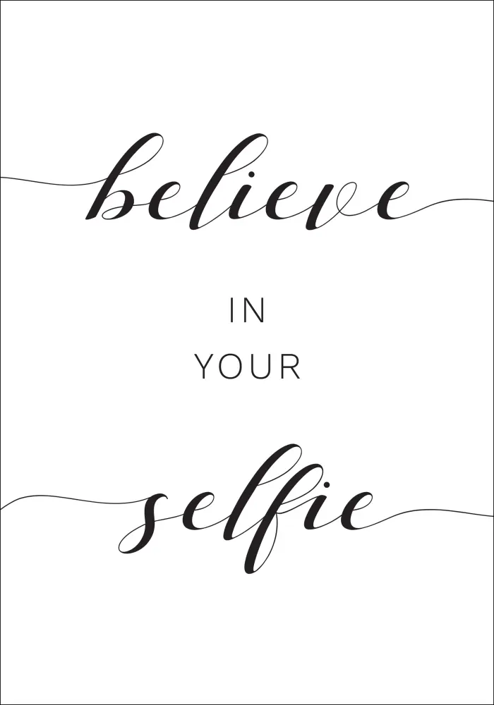 Bildverkstad Belive In your Selfie