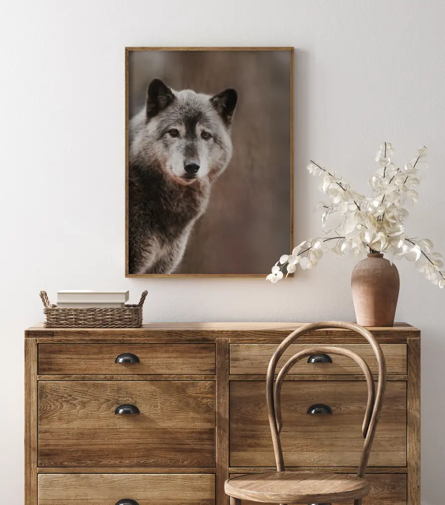 Bildverkstad Wolf Poster