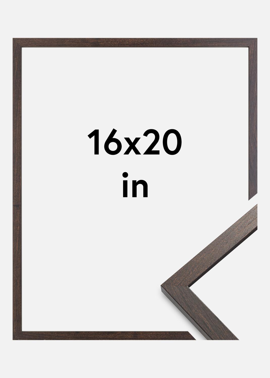 Product Image for Frame Trendy Acrylic Glass Walnut 16x20 inches (40,64x50,8 cm)