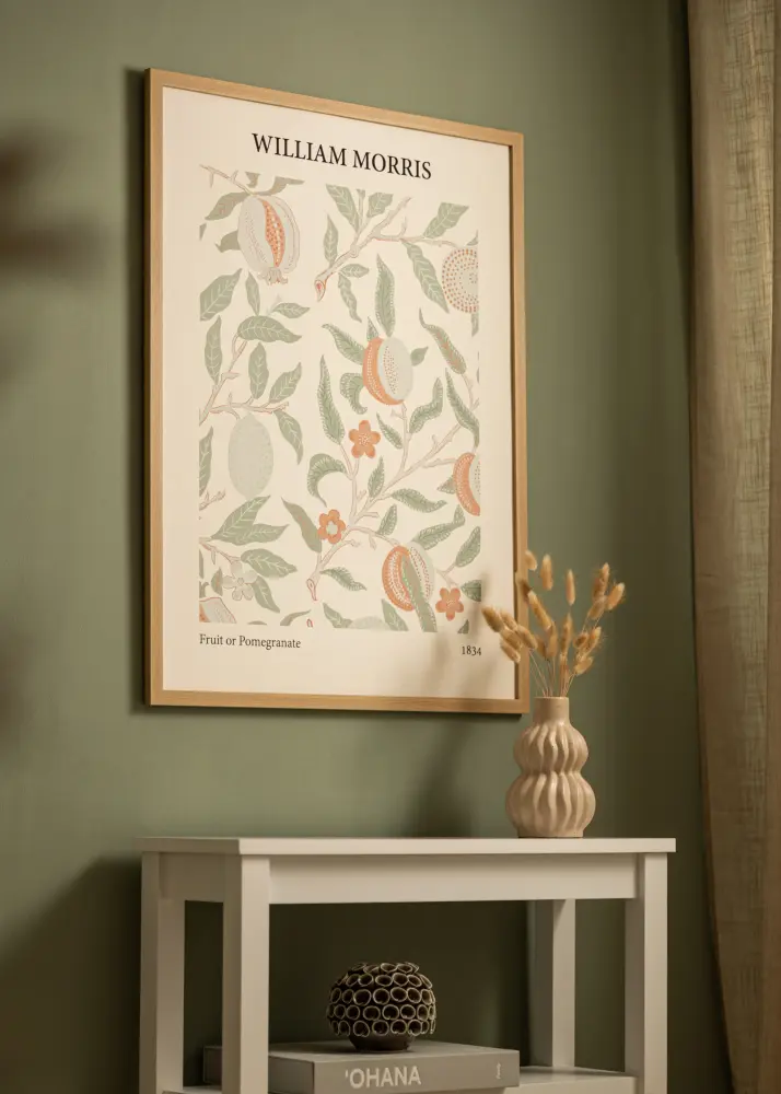 BGA Frame Modern Acrylic Glass Oak 21x29.7 cm (A4)