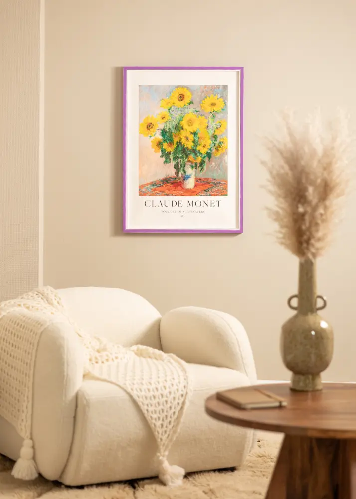Mavanti Frame Diana Acrylic Glass Purple 62x93 cm