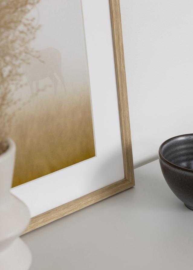 Jämtlands Ramfabrik Frame Vemdalen Acrylic Glass Oak 40x81 cm