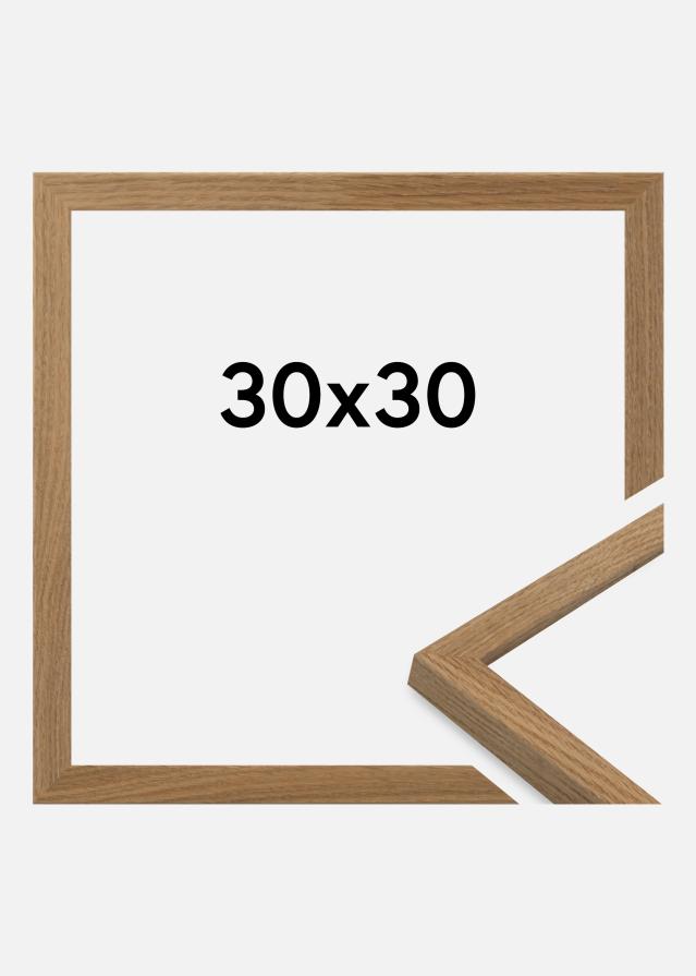 Jämtlands Ramfabrik Frame Salisbury Acrylic Glass Oak 30x30 cm