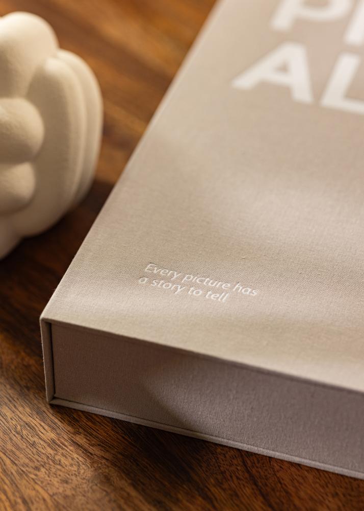 KAILA KAILA PHOTO ALBUM Grey - Coffee Table Photo Album (60 Black Pages)