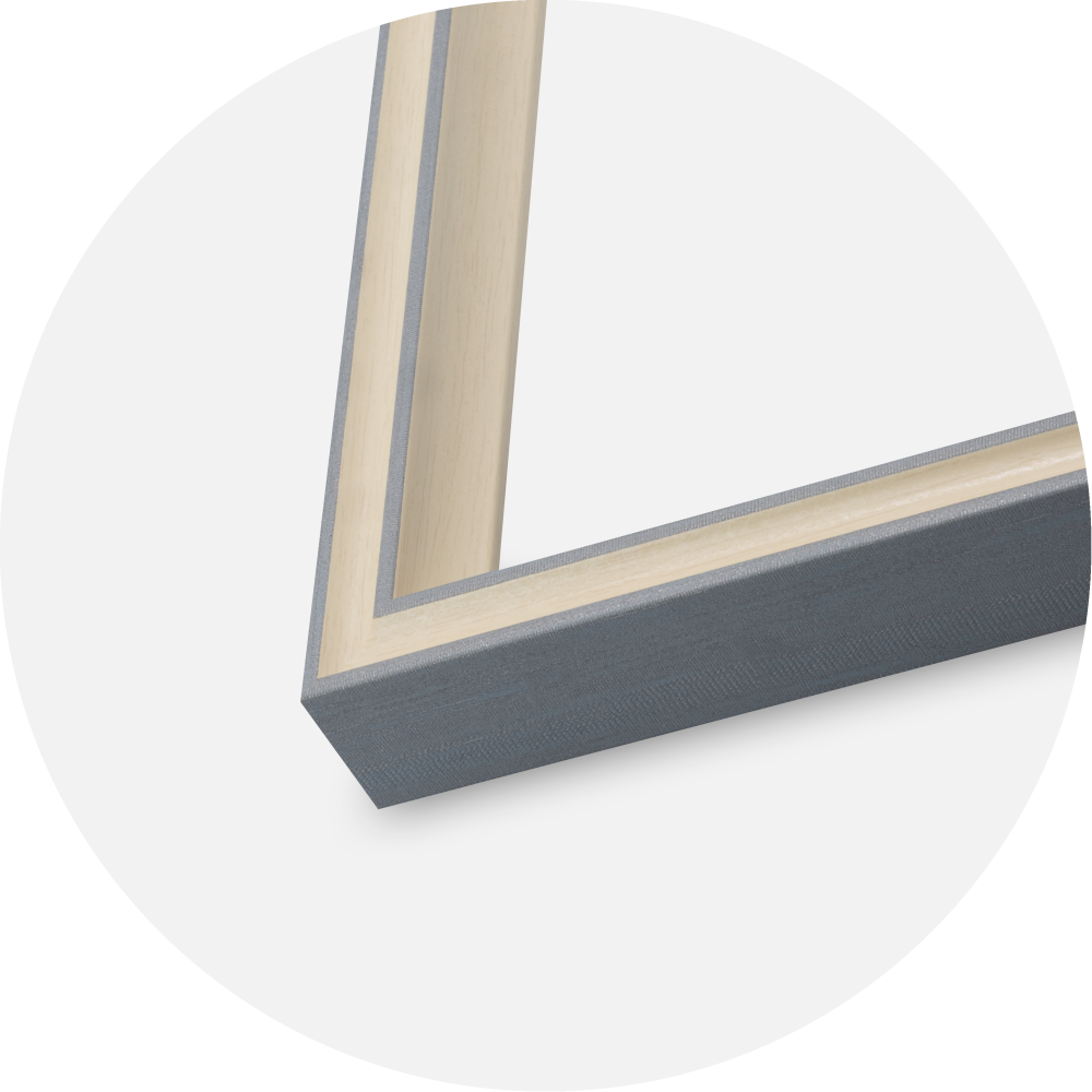 Jämtlands Ramfabrik Frame Riga Acrylic Glass Grey 59.4x84 cm (A1)