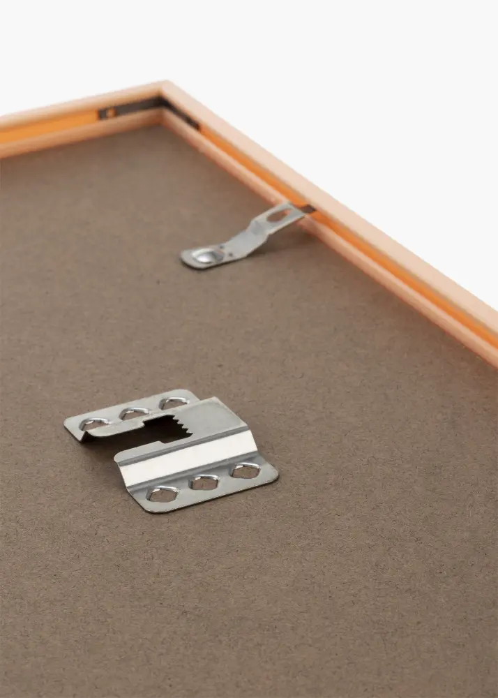 Ram med passepartou Frame New Lifestyle Apricot 50x70 cm - Picture Mount Black 42x59.4 cm