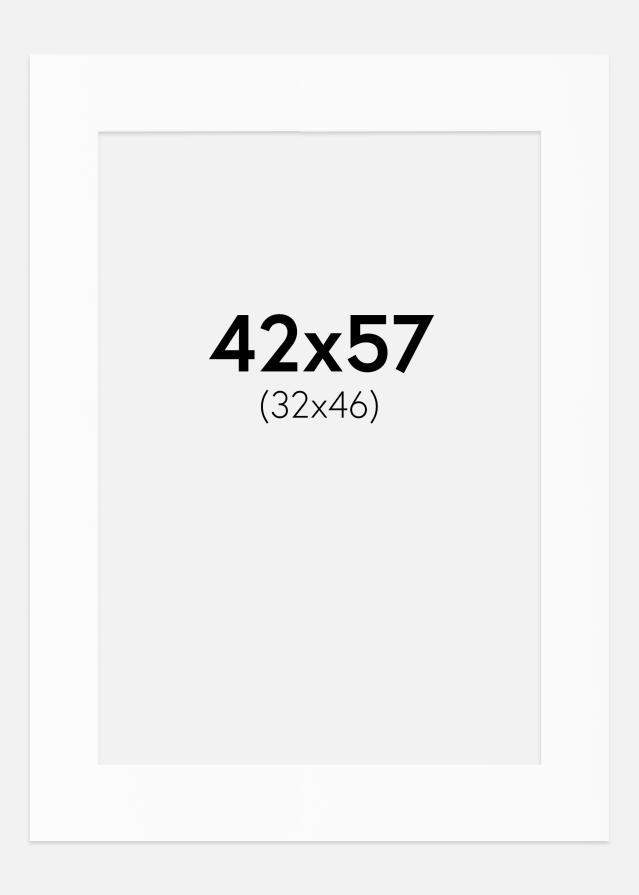 Artlink Mount White Standard (White Core) 42x57 cm (32x46)