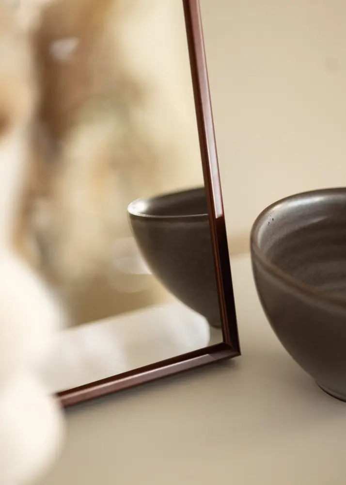 Ramverkstad Mirror Karlholm Brown - Custom Size