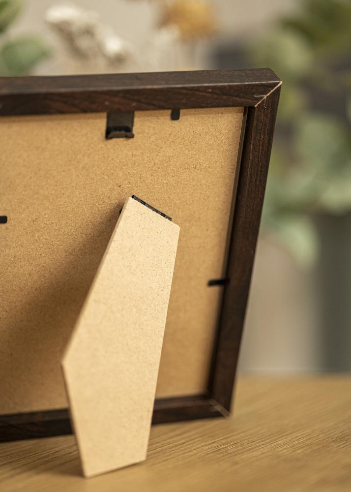 BGA Frame Selection Acrylic Glass Walnut 15x20 cm