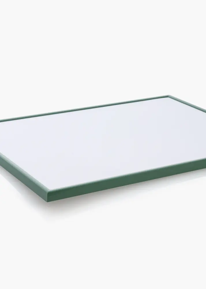 Ram med passepartou Frame New Lifestyle Moss Green 30x40 cm - Picture Mount Black 21x30 cm