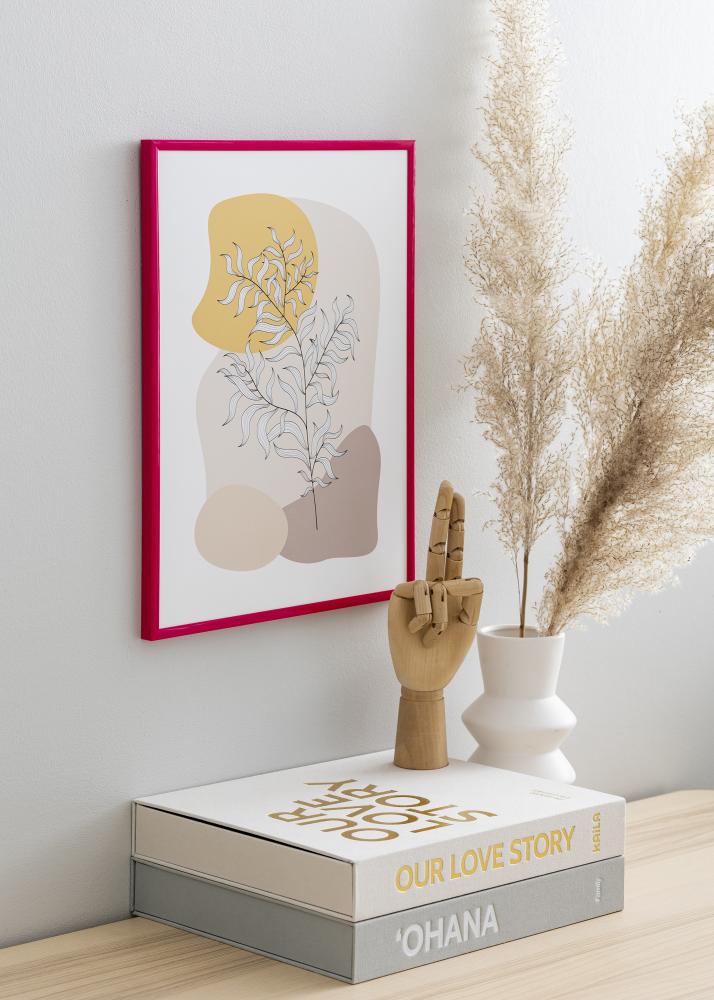 BGA Frame New Lifestyle Acrylic Glass Rose 70x100 cm