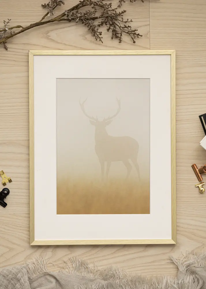 Walther Frame Chair Gold 42x59,4 cm (A2)