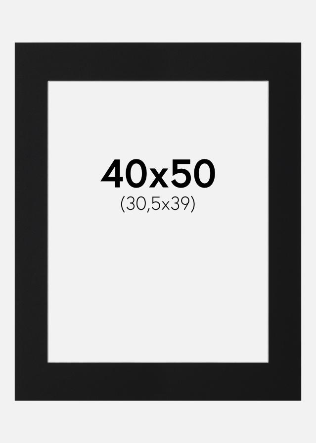 Artlink Mount Black Standard (White Core) 40x50 cm (30,5x39)
