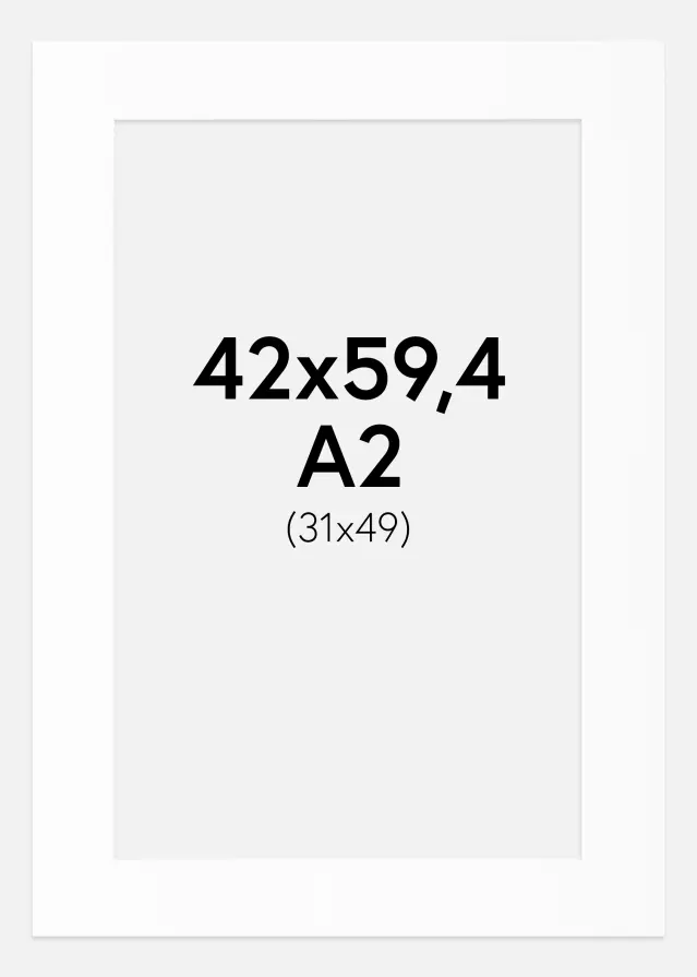 Artlink Mount White Standard (White Core) 42x59,4 cm (31x49)