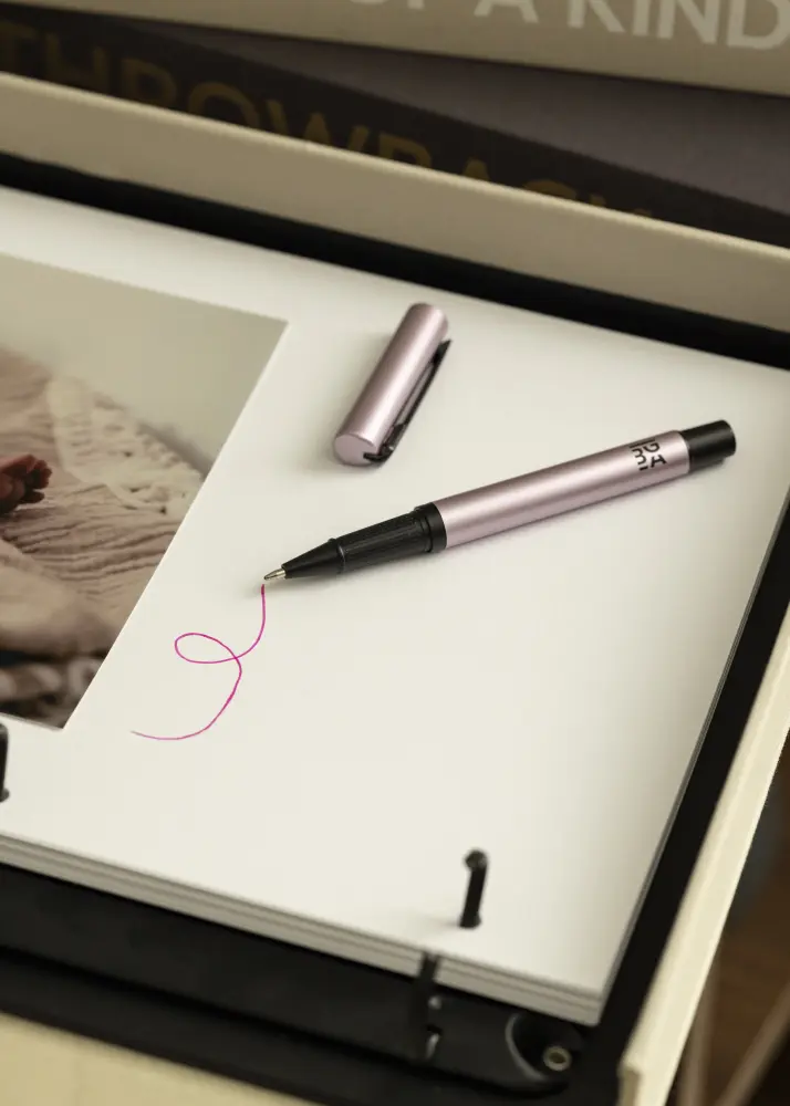 BGA BGA Photo Album pen Metallic Pink - 1 mm