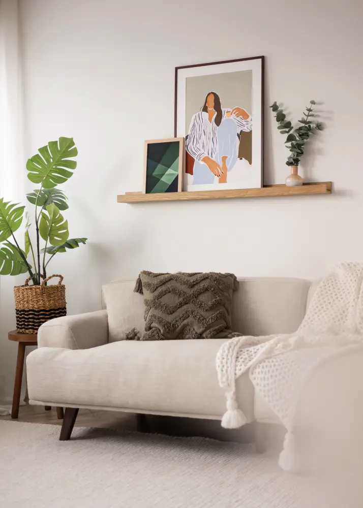 KAILA KAILA Picture Shelf Oak 120 cm