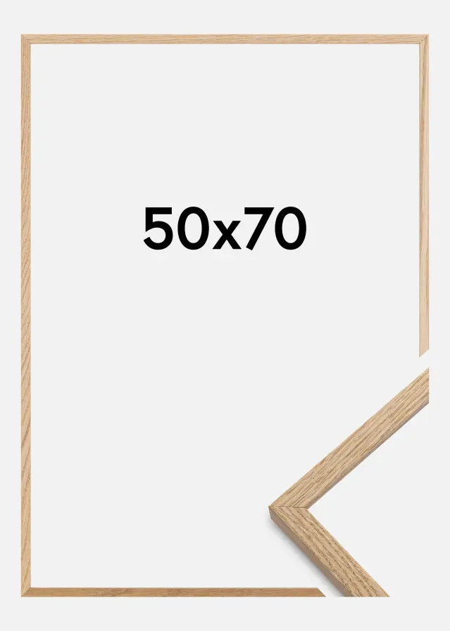 Estancia Frame Oslo Acrylic glass Oak 50x70 cm