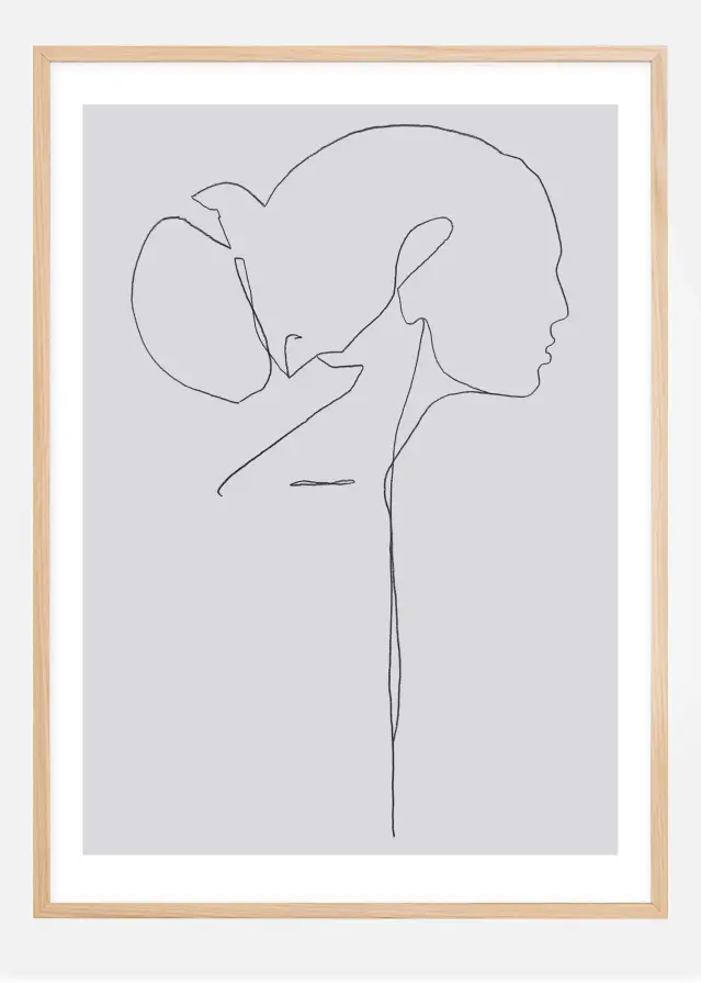 Bildverkstad Female lines II Poster