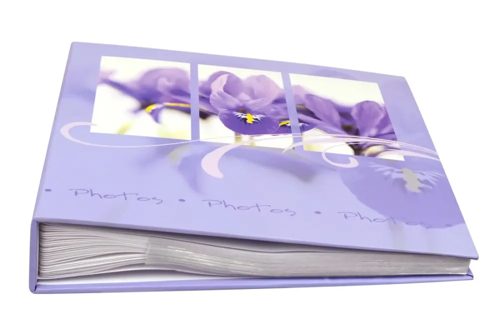 Walther Flora Lila - 200 Bilder i 13x18 cm
