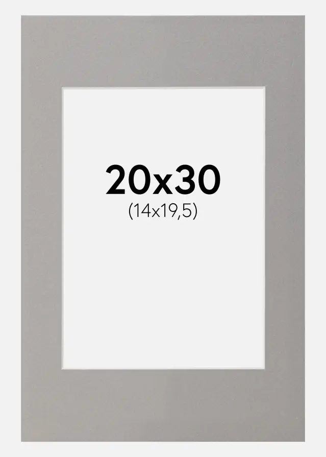 Galleri 1 Mount Grey 20x30 cm (14x19,5)