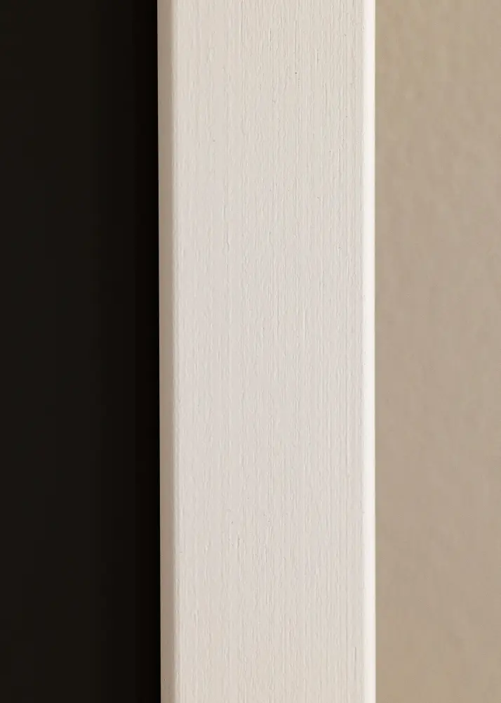 Ram med passepartou Frame Trendline White 80x80 cm - Picture Mount Black 70x70 cm