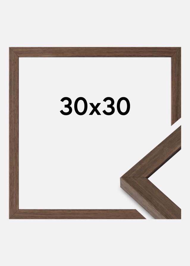 Mavanti Frame Hermes Acrylic Glass Walnut 30x30 cm
