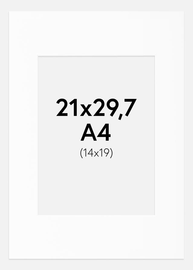 Galleri 1 Mount Canson White (White Core) A4 21x29,7 cm (14x19)