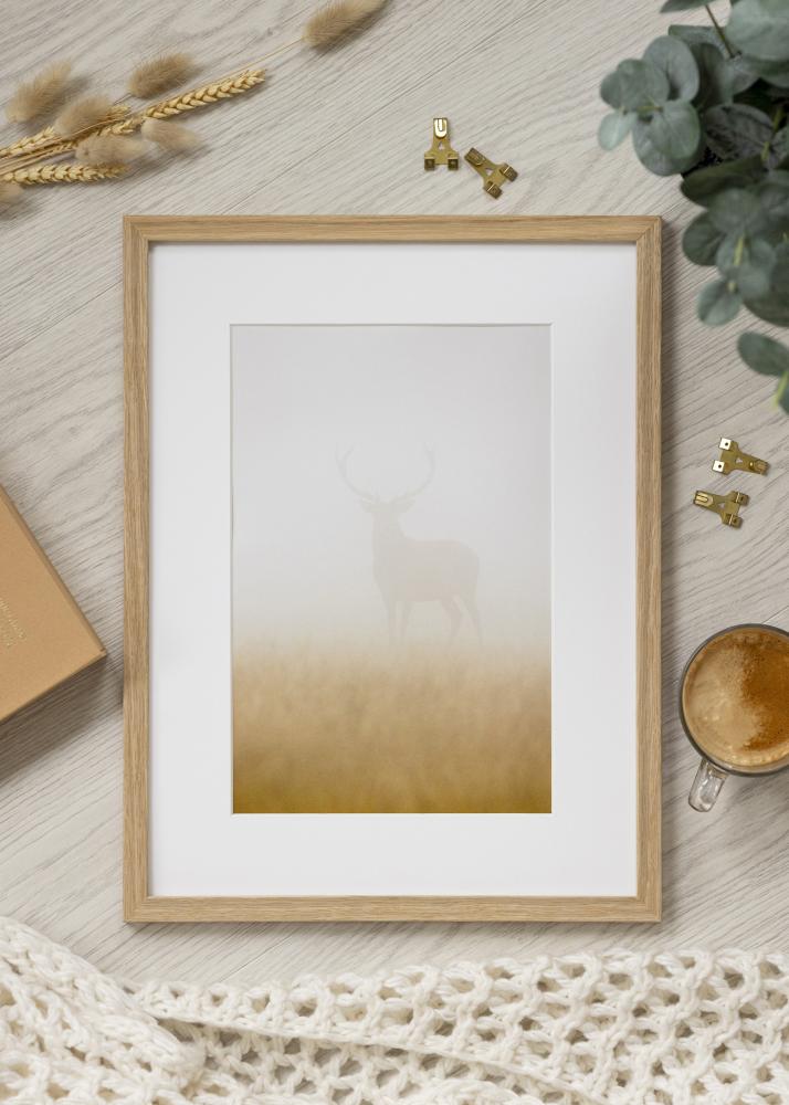 Jämtlands Ramfabrik Frame Vemdalen Acrylic Glass Oak 40x81 cm