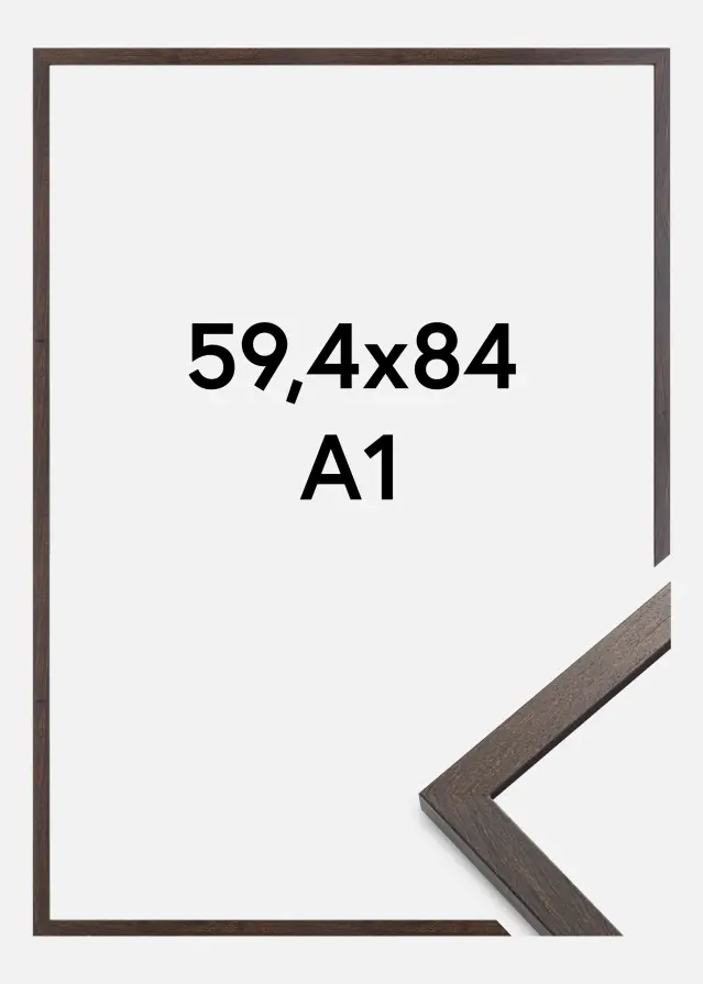 Artlink Frame Trendy Acrylic Glass Walnut 59,4x84 cm (A1)