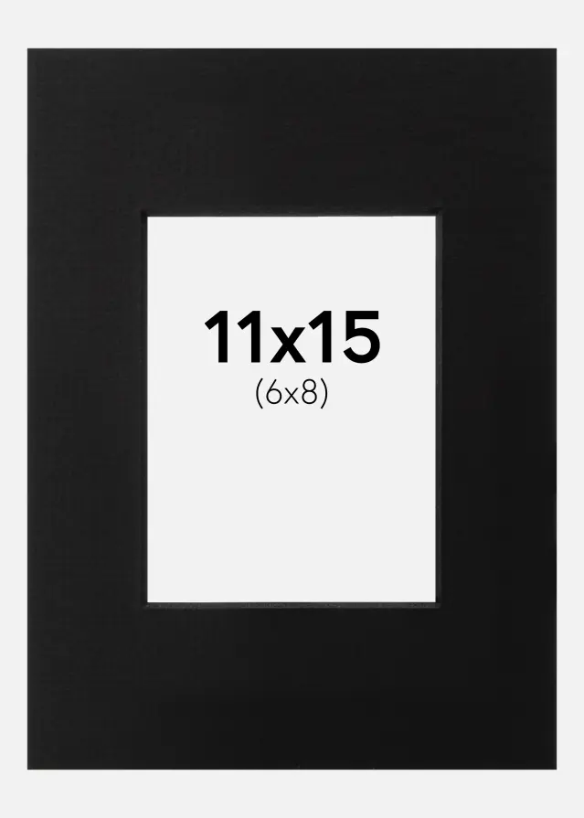 Galleri 1 Mount Black (Black Core) 11x15 cm (6x8)