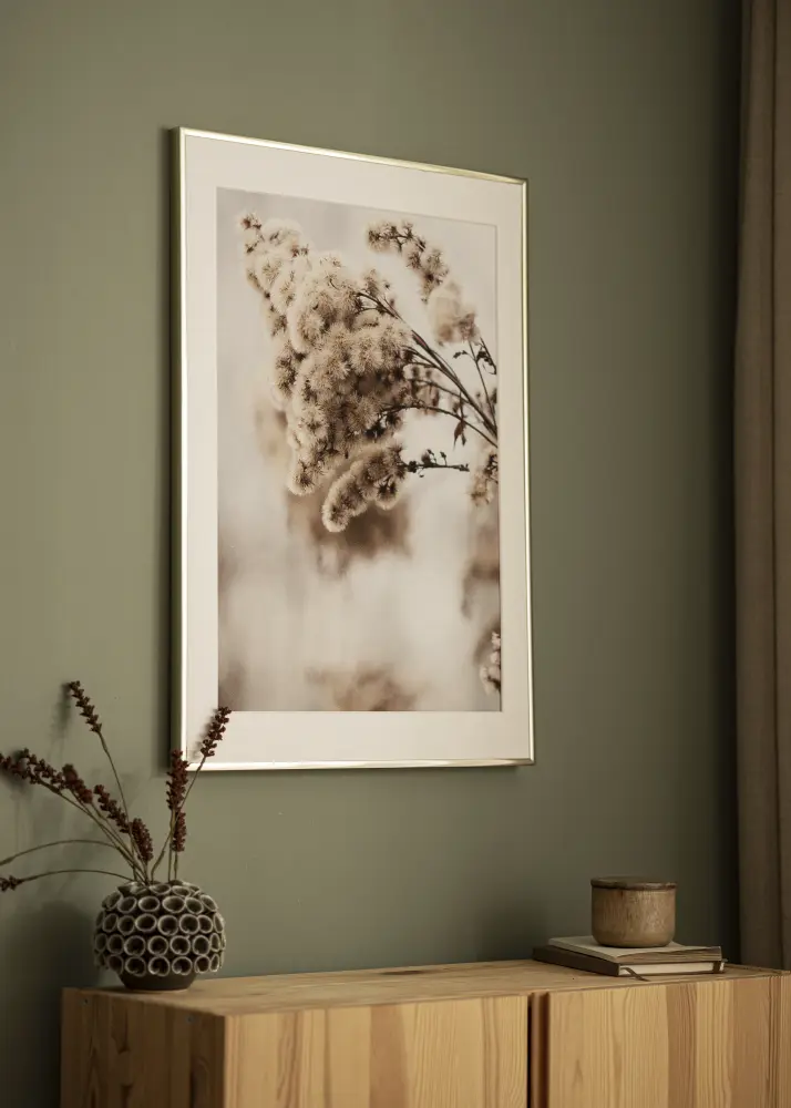 Estancia Frame Aluminium Acrylic glass Glossy Gold 21x29.7 cm (A4)