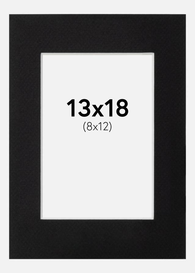 Galleri 1 Mount Canson Black (White Core) 13x18 cm (8x12)