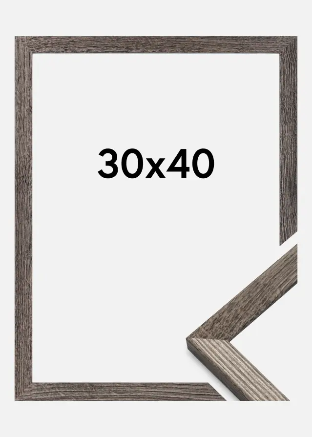 Walther Frame Fiorito Acrylic Glass Walnut 30x40 cm