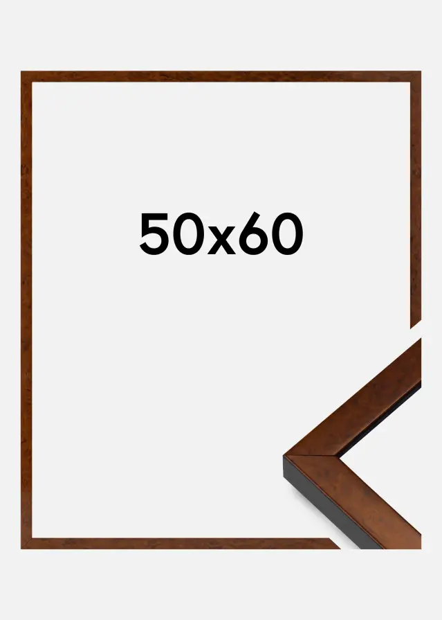 Mavanti Frame Ares Acrylic Glass Burr Walnut 50x60 cm