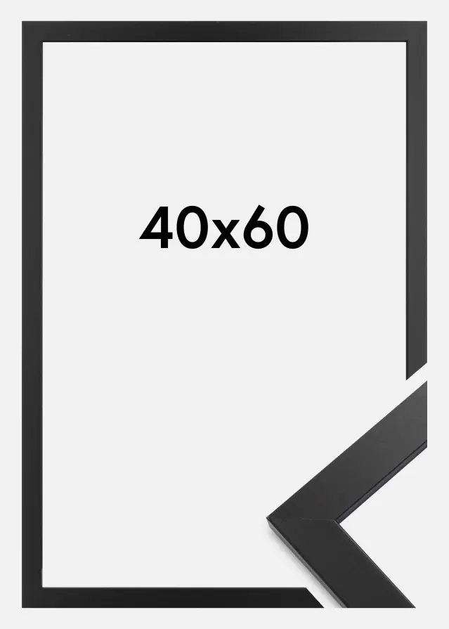 Galleri 1 Frame Black Wood Premium Anti-reflective 40x60 cm
