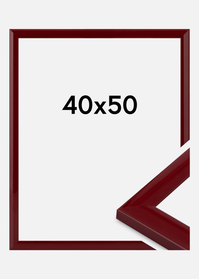 Jämtlands Ramfabrik Frame Dorset Acrylic Glass Dark Red 40x50 cm